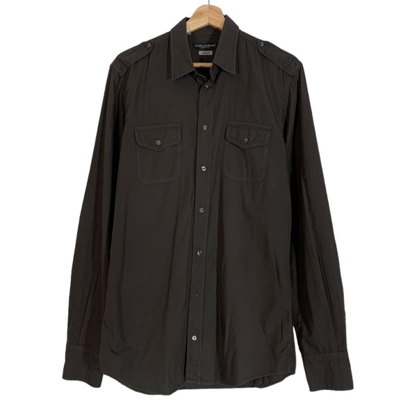Dolce & Gabbana Button Down Shirt Size 15.5 - Picture 1 of 9